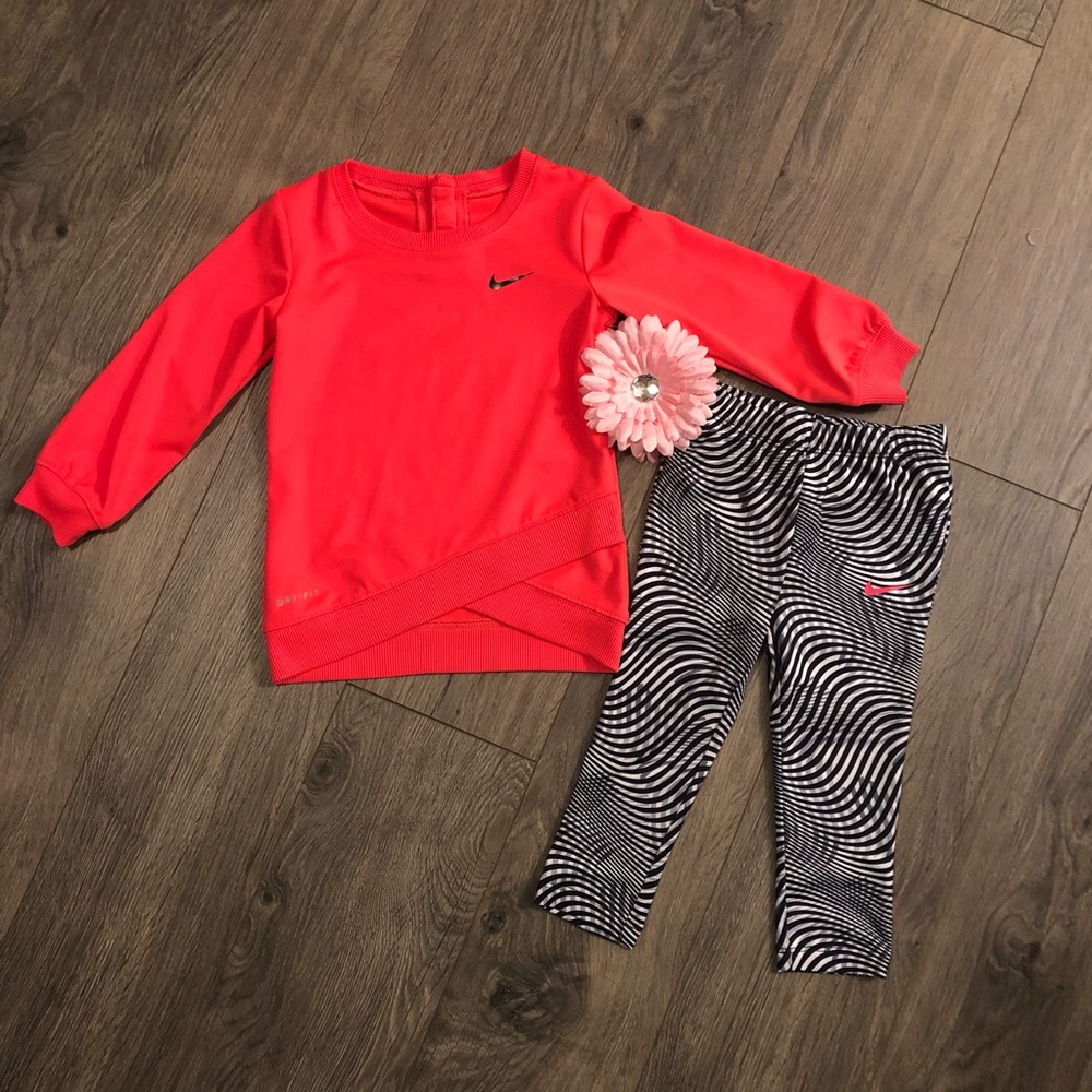 Baby girl Nike DRI-FIT outfit